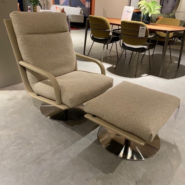 Leolux Kudo Fauteuil En Hocker